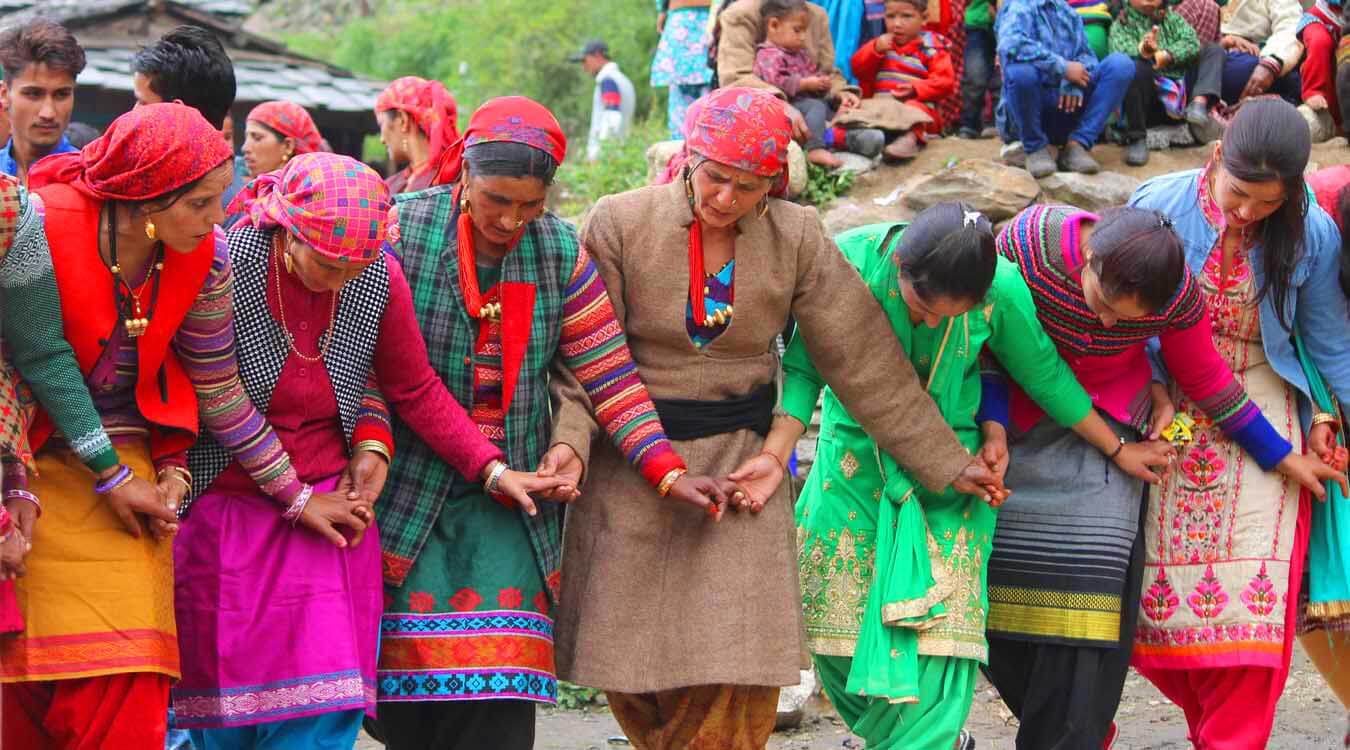 Uttarakhand Bhotiya tribal dance